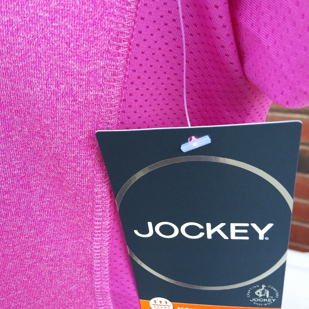 Jockey Meteor Performance T-Shirt Workout Tee Top - Picture 4 of 4